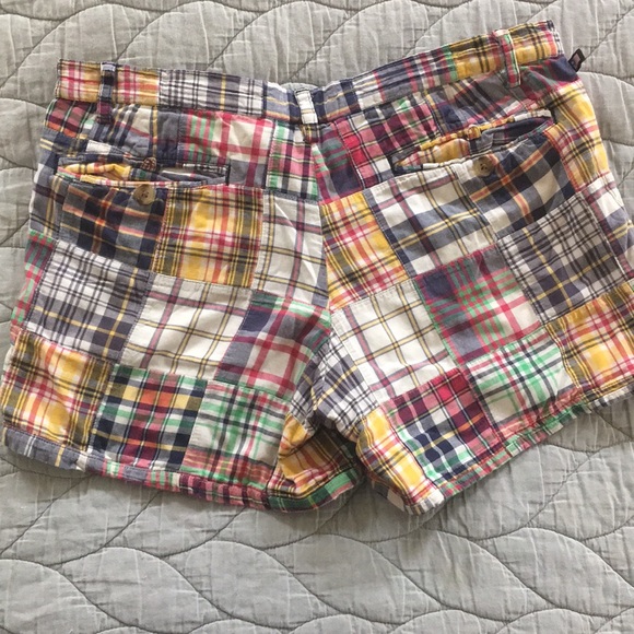 Ralph Lauren Polo Jeans Co. Madras Plaid Shorts - Picture 2 of 5